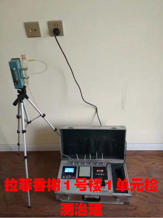 拉菲香榭1號(hào)樓1單元室內(nèi)檢測(cè)治理