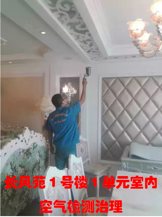 長風(fēng)苑1號樓1單元室內(nèi)空氣檢測治理