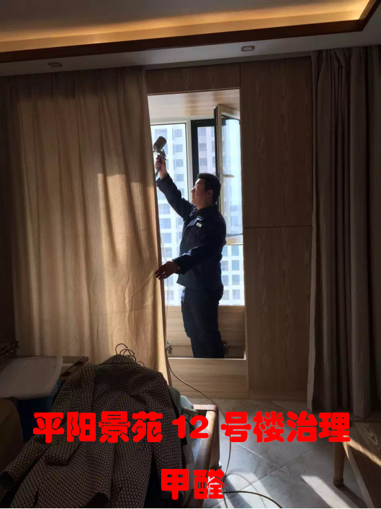 平陽景苑12號(hào)樓治理甲醛