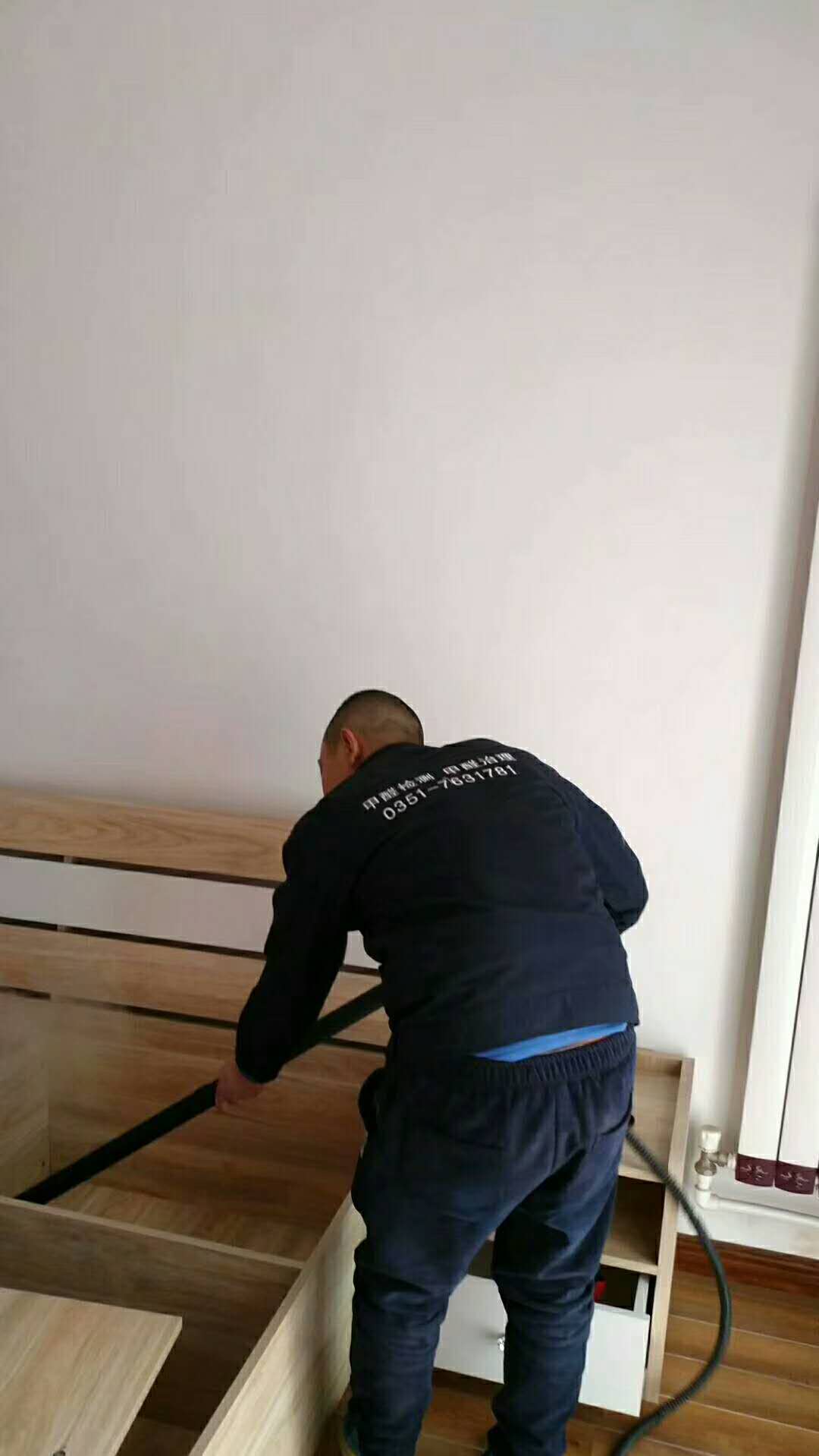 電建二公司宿舍6號樓2單元檢測治理！